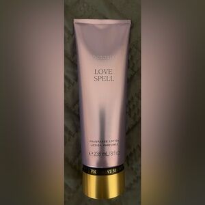 Victoria's Secret Love Spell  Lotion - Full Size New with tags and Box